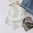 thumbnail image 3 of Women Pleated Scarf Lightweight Breathable Scarf Soft Comfortable All-Season Shawl Scarf Everyday Wear, 3 of 8