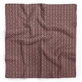 thumbnail image 1 of Bimba Brown Diagonal Line Geometric Printed Pure Silk Scarf For Hair Neck Head Bandanas For Women 40 x 80 Inches, 1 of 6
