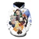 thumbnail image 5 of Sudadera Con Capucha Demon Slayer Anime, 5 of 5
