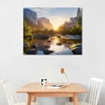 thumbnail image 2 of Nawypu  National Park Canvas Wall Art Mountain Nature Landscape Painting Artwork Framed Home Decor for Living Room Bedroom, 2 of 6
