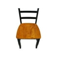 thumbnail image 4 of International Concepts Madrid Ladderback Chair (Set of 2), 4 of 11