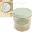 thumbnail image 5 of Suodoka Greek Yogurt Strainer Maker with Lid, Fine Mesh Yogurt Filter for Homemade Thick Greek Yogurt, Kitchen Gadget Round, Green, 5.3 inches / 13.5 cm, 5 of 9