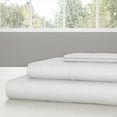 thumbnail image 6 of Brushed Microfiber Sheet Set- 3 Piece Bed Linens-Fitted & Flat Sheets, Plus A Pillowcase-Wrinkle, Stain & Fade Resistant by Lavish Home (Twin, White), 6 of 8