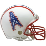Riddell Houston Oilers Throwback 1981 - 1996 VSR4 Mini Football Helmet - Fanatics Authentic Certified