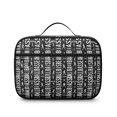 thumbnail image 2 of Baseballs Quotes Black Pattern Insulated Lunch Bag Teens,Bento School Lunch Bag for Teens for Work,Picnic or Travel 10.6x7.7x4.3 Inches,12 Can Capacity, 2 of 6