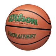Wilson Evolution Indoor Game Basketball - Green, Size 6 - 28.5