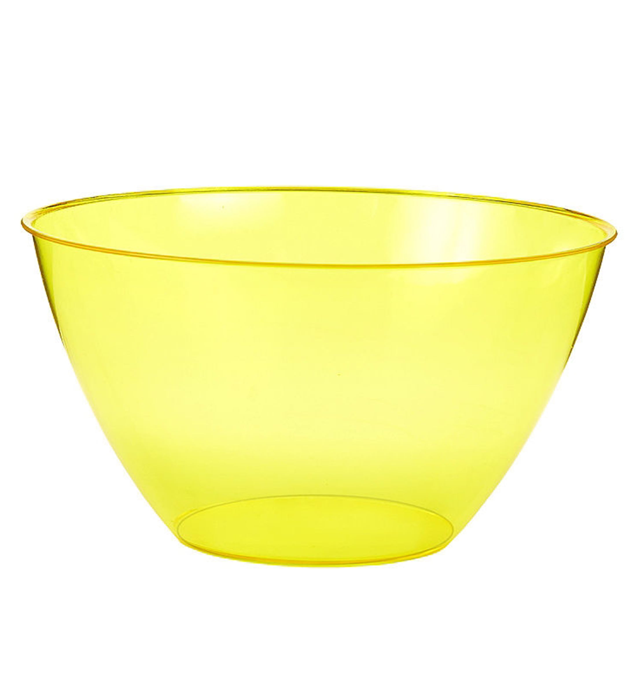 Amscan Amscan Small Yellow 24oz Plastic Bowl Party Supplies and
