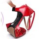 thumbnail image 1 of XIHAHA-zapatos de tacón alto para mujer, calzado de salón, Salsa, Tango, baile latino, Moderno, 1 of 5