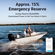 Redodo 12V 165Ah Dual Purpose Bluetooth Lithium Battery, 2112Wh, 1200CCA Group 31 Marine Starting Battery with Self Heating, IP67 Waterproof