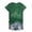 Green, variant on Women'S T Shirts I'M Fine Tee Shirt Funny Graphic T Shirts For Loose Fit Sarcastic Saying Green M