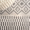 thumbnail image 4 of JONATHAN Y MOROCCAN HYPE 2 x 8 Runner Rug, Ifrane Berber Geometric Stripe - Cream/Gray, MOH301A-28, 4 of 9