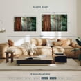 thumbnail image 4 of Elephant Stock Sunkissed Sequoia Trees Wall Art - Horizontal Canvas Wall Art - Living Room Wall Decor - Floral And Botanical Canvas - Green And Brown Decor - 39" x 26", 4 of 8