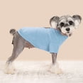 thumbnail image 4 of BadPiggies Fleece Vest Dog Sweater with Leash Attachment, Warm Pullover Dogs Coat Jacket Small Pet Winter Clothes (M, Blue), 4 of 9
