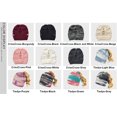 thumbnail image 4 of GFDYREE Tuque pour Queue de Cheval pour Femmes avec Bouton pour Masque, Tuque Chignon Haute et Décoiffée avec Trou pour Queue de Cheval, 4 of 6