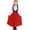 Red, variant on Fesfesfes Farm Clothing for Girls Size 4-14 Years Beer Festival Long Sleeve Dress Patchwork Color Long Dress Comfortable Bow Tied Clothes