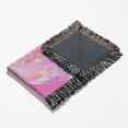thumbnail image 4 of Pink Porcelain Flower Pastel Designs Inspired By Nature, Woven Blanket, 4 of 4
