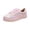 Pink, variant on asdoklhq Casual Shoes for Women,Autumn and Winter New Sequined Flat Lace-up Casual Women's Single Shoes Pumps