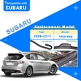 thumbnail image 2 of HAHDAXIA RAINTOK Windshield Wiper Blades Replacement for Subaru Impreza 2008 2009 2010 2011 Original Factory Quality Front Rear Wipers Blade Set for My Car - 24" 16" 16" (Pack of 3), 2 of 7