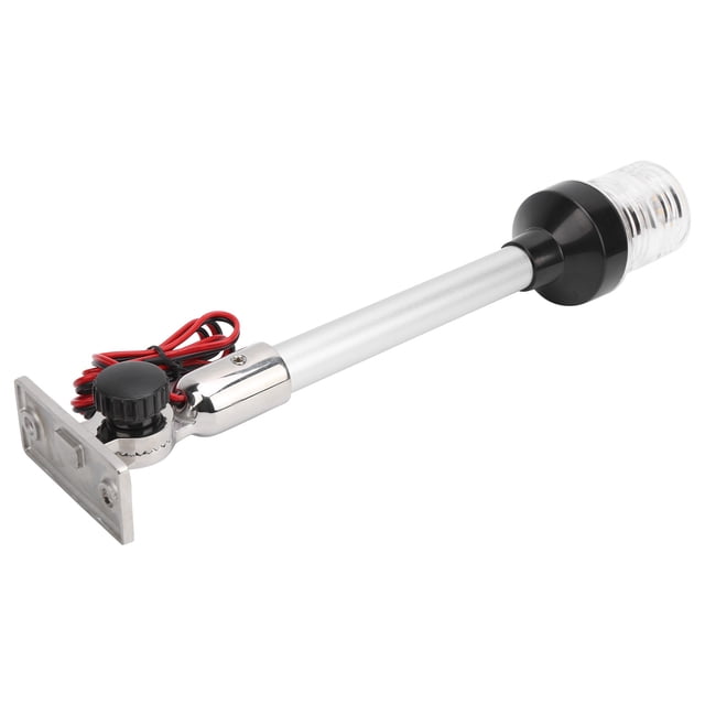 Luz de navegación Lámpara de navegación Lámpara de vela Lámpara de proa Luz de barco Accesorio para barco Mgaxyff No