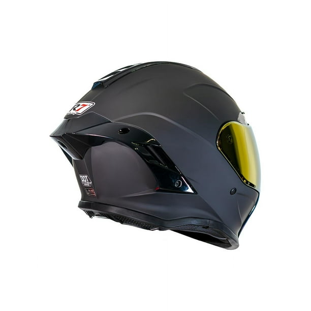 Casco Para Moto R7 Racing R7-109 Negro Mate Certificado Dot