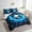 Blue Black, variant on Eosebridal Soccer Comforter Set Twin Size 7 Pieces Football Games Blue Black Bedding Set Sports Theme Bed in a Bag with Comforter,Sheets
