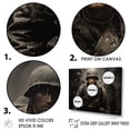thumbnail image 3 of Designart "Gears Of Conflict For Military Soldiers" Military Canvas Prints, 3 of 7