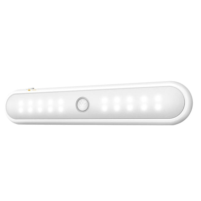 Led Para Armario, Luz Blanca Con Sensor De Armario, Lámpara De Noche De Inducción De Cuerpo Humano Alimentada Por Batería Para Sala De Estar, Dormitorio Y Baño 20 Luces Guardurnaity HA017976-00