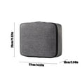thumbnail image 3 of Fwttom Home Document Storage Bag Large Capacity Household Certificate Passport Card Bag Waterproof Folder File Organising Storage Bag, 3 of 6