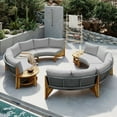 thumbnail image 2 of U_STYLE 6 - Person Outdoor Seating Group with Cushions and A Coffee Table(old sku:WY000379AAE), 2 of 6