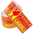 unbranded 300Pcs Fragile Shipping Stickers Fragile Stickers Box Labels ...