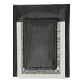 thumbnail image 2 of Bifold Credit Card Holder with Snap Button Closure Genuine Leather 80 (C), 2 of 5