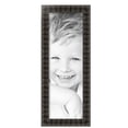 thumbnail image 2 of ArtToFrames 8" x 24" Black Cascade Picture Frame, 8x24 inch Multi Wood Poster Frame (WOM-5192),  Pack, 2 of 7