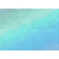 thumbnail image 1 of Ahgly Company Indoor Rectangle Patterned Blue Turquoise Green Area Rugs, 8' x 12', 1 of 6