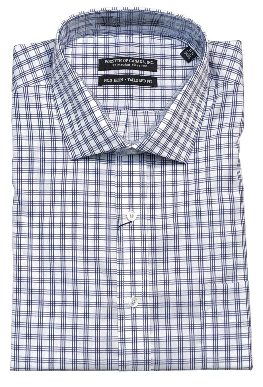 forsyth of canada non iron tailored fit dress shirt