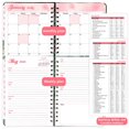 thumbnail image 4 of Agenda Ozmmyan, planificador semanal, cuaderno A5, cuaderno en espiral, cuadernos en inglés para el trabajo., 4 of 6
