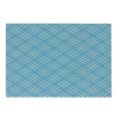 thumbnail image 1 of Plaid Cutting Board, Diagonal Order Squared Check Classic British Style, Decorative Tempered Glass Cutting and Serving Board, in 3 Sizes, by Ambesonne, 1 of 2