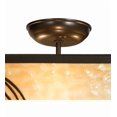 thumbnail image 3 of Meyda Tiffany 151038 Mountain Pine 3 Light 22" Wide Semi-Flush Ceiling Fixture - Bronze, 3 of 7