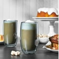 thumbnail image 3 of ZWILLING Sorrento 2-pc Double-Wall Latte Glass Set - Smoke Grey, 3 of 3