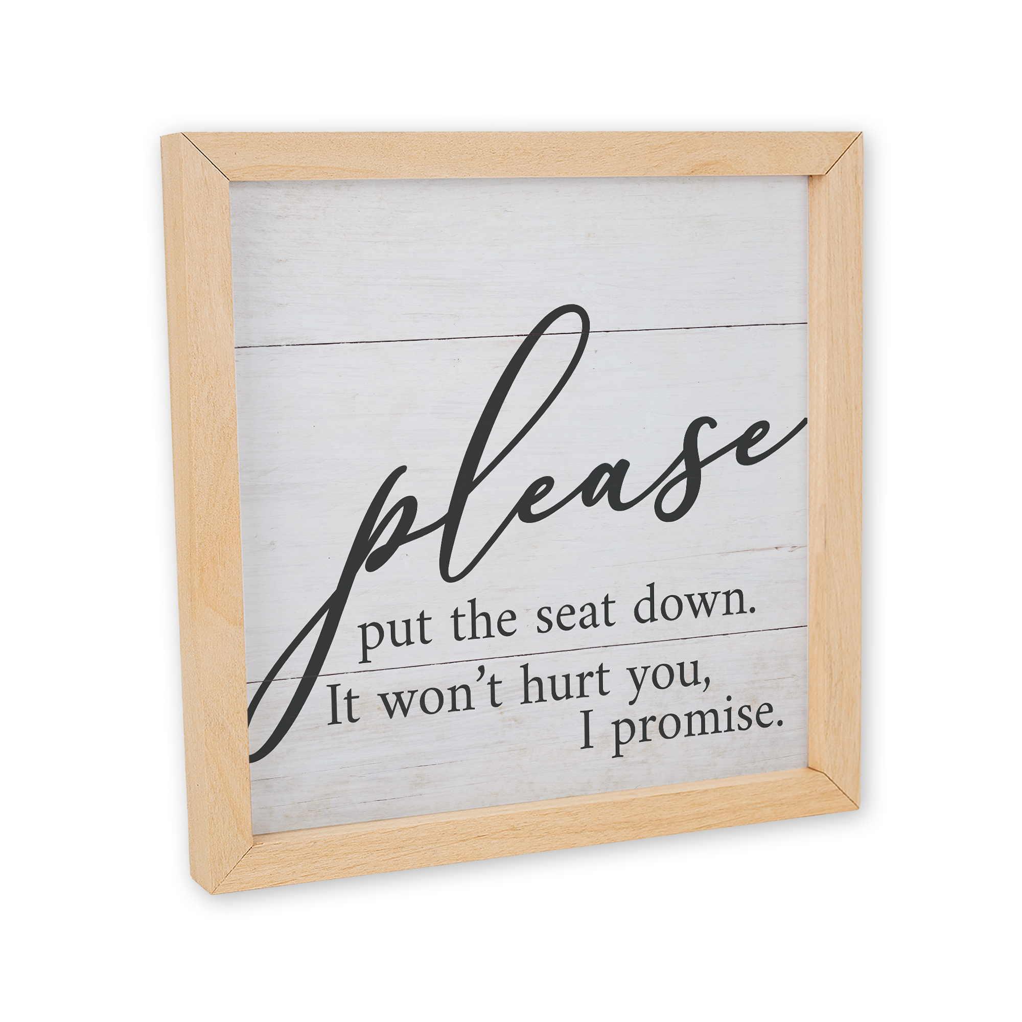 Please Put The Seat Down Funny Bathroom Signs Wall Art Bathroom Décor