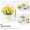 thumbnail image 6 of 3pcs Decorative Bucket Iron Flower Pot Iron Flowers Bucket Iron Plant Storage Containers Bucket, 6 of 6