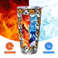 thumbnail image 5 of Fotbe Happy Halloween2 Pattern 20 oz Tumbler Stainless Steel Vacuum Insulated Coffee Ice Cup Double Wall Travel Flask Leak-proof Coffee Cup-Without Straw, 5 of 8