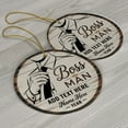 thumbnail image 3 of Santa's Favorite Boss Man Ceramic Christmas Ornament 2025, Boss Man Christmas Ornament Gifts for Male Manager Leader, 3 of 5