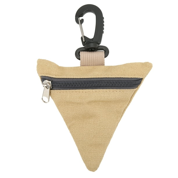 Cartera militar Triángulos al aire libre Hebilla colgante Bolsas EDC duraderas para almacenamiento de artículos de excursiónCaqui YUNYI BRAND Deportes