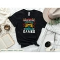 thumbnail image 6 of Video Games Gift, Video Game Shirt, V is For Video Games Funny Valentines Day Shirt T-Shirt, Video Game Valentine Shirt, 6 of 9