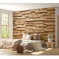 thumbnail image 6 of Tiptophomedecor Background & Patterns Wallpaper Wall Mural - Wooden Palet Strips wall, 6 of 8