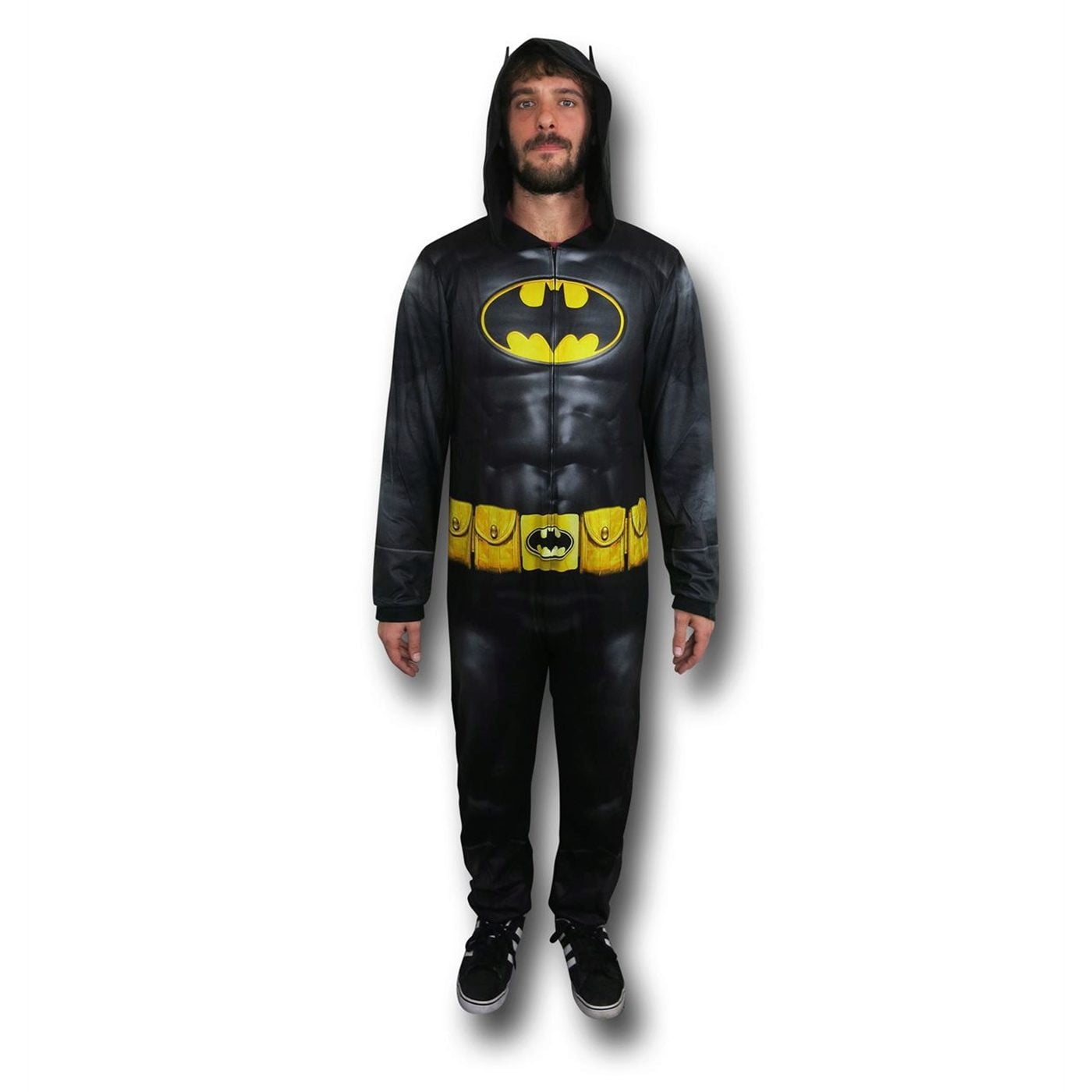 Adult Official Batman Muscle Chest Fancy Dress Costume Superhero Classic BN 