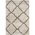 thumbnail image 1 of Safavieh Belize Shag 2'3" X 9' Power Loomed Rug in Taupe and Gray, 1 of 3