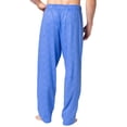thumbnail image 3 of Hanes Men's Sleepwear 100% Cotton Pjs X-Temp Jersey Knit Pajama Pants - Blue Yonder (XX-Large), 3 of 4