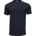 thumbnail image 3 of Bocqde Ensemble de Sport pour Hommes 2 Pcs Tenues d'Été Mode Décontractée Col Rond Tee Tops avec Cordon de Serrage Taille Élastique Pantalons Athlétiques, 3 of 6