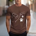 thumbnail image 1 of Tops para hombre, blusas y camisas de cuello redondo y manga corta para hombre, blusas casuales de cuello redondo con estampado de moda para hombre, blusas de cuello redondo y manga corta, camisas par, 1 of 6